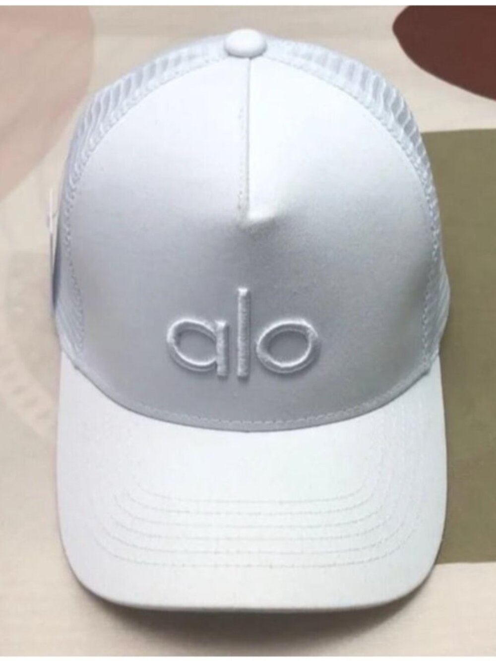 Alo White Cap Hat